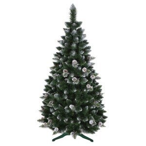 Krásný vánoční stromek zasněžená borovice 180 cm