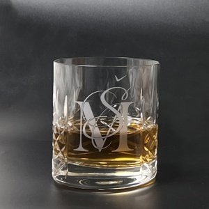 Diamante Luxusní ručně broušená sklenice na whisky Mayfair 310 ml 1KS