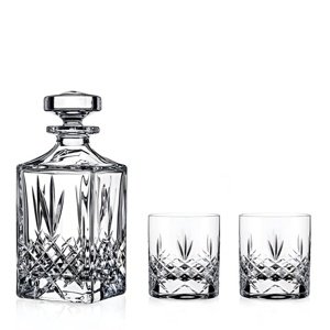 Diamante whisky set Buckingham 1+2