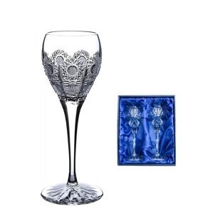 Onte Crystal Bohemia Crystal ručně broušené sklenice na Likér 500pk 90 ml 2KS