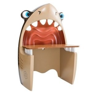 ČILEK - Dětský psací stůl žralok PIRATE