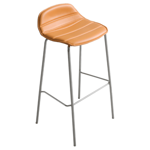 GABER - Barová židle ALHAMBRA 77 čalouněná, vysoká