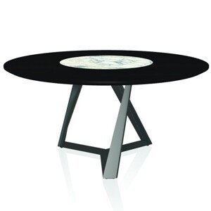 BONTEMPI - Kulatý stůl Millennium s otočným tácem, Ø 150 cm
