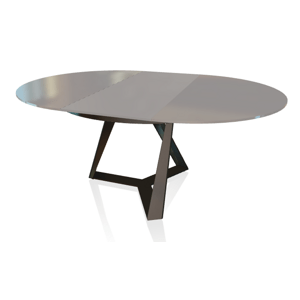 BONTEMPI - Rozkládací kulatý stůl Millennium, 125-175 cm