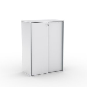 NARBUTAS - Skříň UNI 3OH s posuvnými dveřmi, 120x42,5x112 cm / X3S122 /