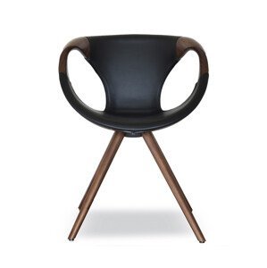 TONON - Židle UP SOFT TOUCH s dřevěnými područkami