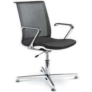 LD SEATING - Kancelářská židle LYRA NET 213-F34-N6 - bílý rám