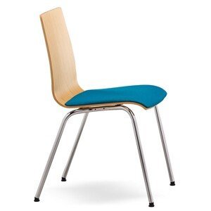 RIM - Židle SITTY 4102 s čalouněným sedákem