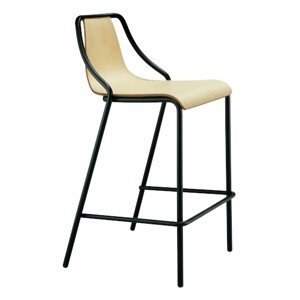 MIDJ - Barová židle OLA dřevěná