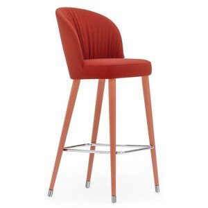MONTBEL - Barová židle ROSE 03080 plisovaná