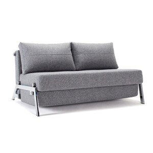 INNOVATION - Rozkládací sedačka CUBED CHROME SOFA 160-200