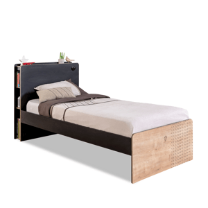 ČILEK - Studentská postel BLACK 100x200 cm