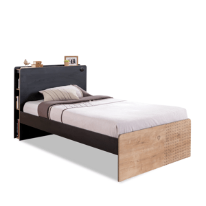 ČILEK - Studentská postel BLACK 120x200 cm