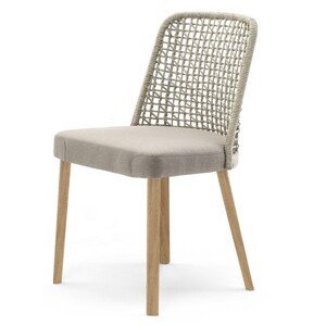 VARASCHIN - Židle s dřevěnou podnoží EMMA