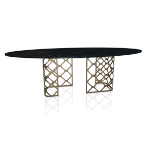 BONTEMPI - Oválný stůl Majesty, 250x116 cm