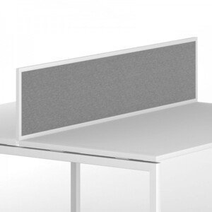 NARBUTAS - Paraván NOVA FABRIC s kovovým rámem pro vícemístné stoly - výška 350 mm
