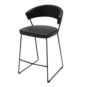 CONNUBIA (CALLIGARIS) - Barová židle New York, černá