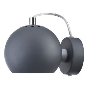 FRANDSEN - Nástěnná lampa Ball, matná tmavě šedá