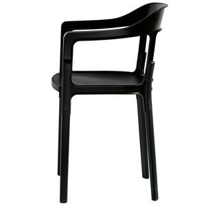 MAGIS - Židle STEELWOOD CHAIR - černá