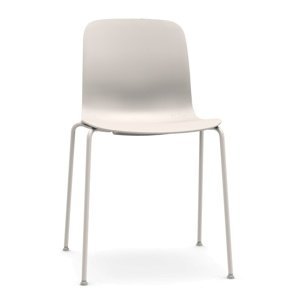 MAGIS - Židle SUBSTANCE s ocelovou bílou podnoží - bílá