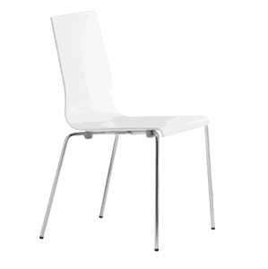 PEDRALI - Židle KUADRA 1151 DS - bílá