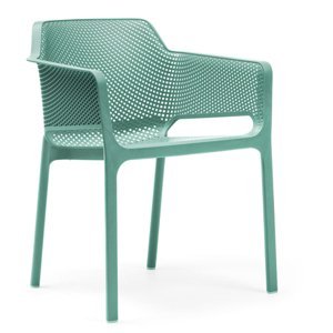 NARDI GARDEN - Židle NET modrozelená