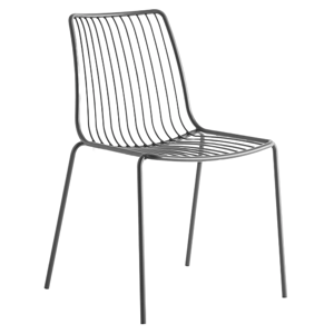 PEDRALI - Židle s vysokou opěrkou NOLITA 3651 DS - antracit