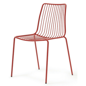 PEDRALI - Židle s vysokou opěrkou NOLITA 3651 DS - červená