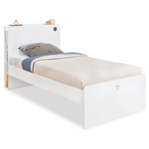 ČILEK - Studentská postel WHITE 120x200 cm včetně matrace