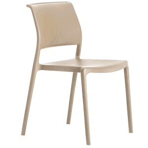 PEDRALI - Židle ARA 310 DS - světle hnědá