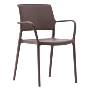 PEDRALI - Židle s područkami ARA 315 DS - hnědá