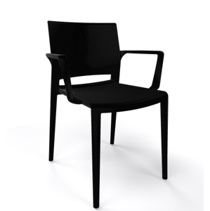 GABER - Židle BAKHITA B, černá