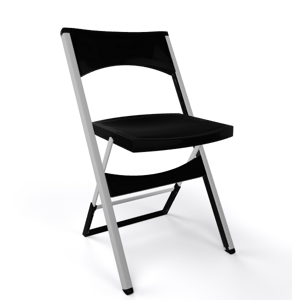 GABER - Židle COMPACT, černá