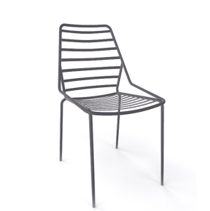 GABER - Židle LINK, tmavě šedá
