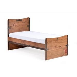 ČILEK - Dětská postel PIRATE včetně matrace 100x200 cm