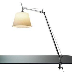 ARTEMIDE - Stolní lampa Tolomeo Mega Tavolo - stříbrná/pergamen 360 mm