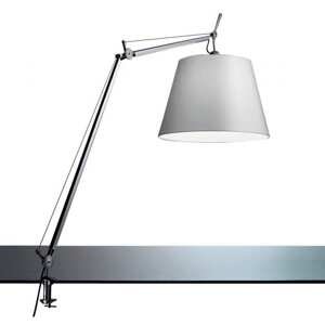 ARTEMIDE - Stolní lampa Tolomeo Mega Tavolo - stříbrná/satén 360 mm