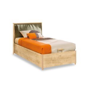 ČILEK - Studentská postel MOCHA s úložným prostorem včetně matrace 100x200cm