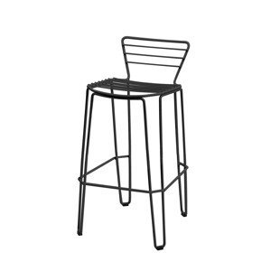 ISIMAR - Barová židle MENORCA vysoká - černá