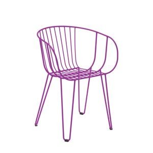 ISIMAR - Židle OLIVO - fialová