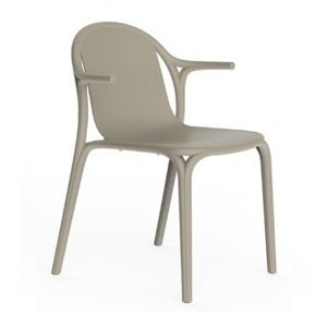 VONDOM - Židle BROOKLYN s područkami - béžová