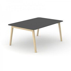 NARBUTAS - Jednací stůl NOVA WOOD HPL 160 x 140 cm
