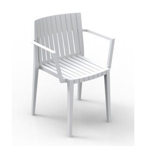 VONDOM - Židle SPRITZ s područkami - bílá