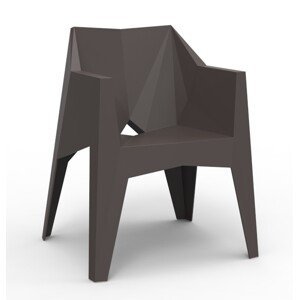 VONDOM - Židle VOXEL s područkami - bronzová