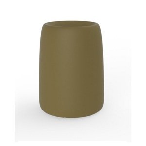 VONDOM - Samozavlažovací květináč ORGANIC Redonda Alta 35x48 - khaki