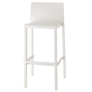 SCAB - Barová židle KATE vysoká - bílá