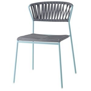 SCAB - Židle LISA FILÒ - antracitová/modrá
