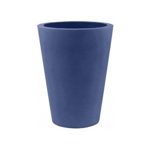 VONDOM - Květináč CONO ALTO Simple 35x100 - modrá