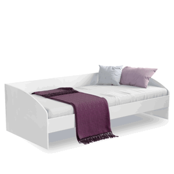 ČILEK - Pohovka a postel v jednom 90x200 cm bílá