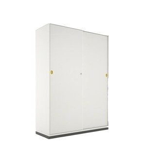 DIEFFEBI - Skříň PRIMO s posuvnými dveřmi, 120x45x200 cm